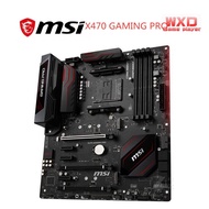 Used MSI X470 GAMING PRO Motherboard Socket AM4 DDR4  For AMD X470 X470M M.2 PCI-E 3.0 Original Desk