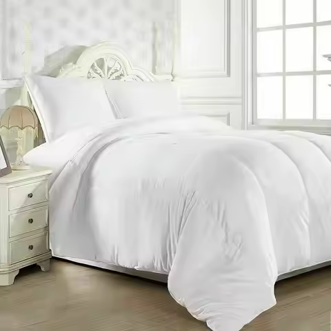 100% White Goose Down Comforter for Autumn Winter Duvet Insert Blanket Filling Feather Down Quilt Du