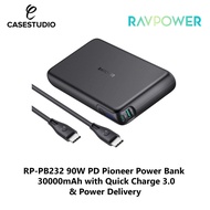 RAVPower RP-PB232 90W PD Pioneer Power Bank 30000mAh with Quick Charge 3.0 &amp; Power Delivery