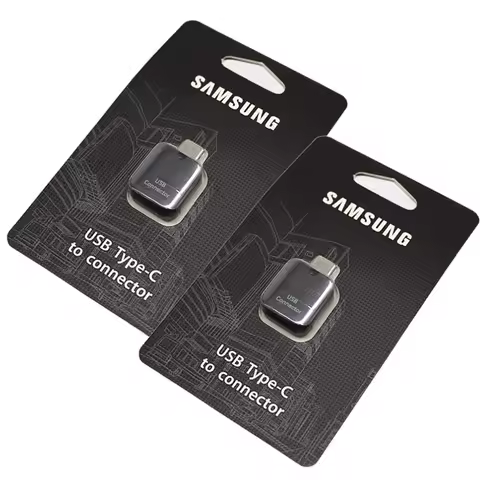 Samsung Type C To USB OTG Adapter Usb-A Data Transfer Connector Original For Galaxy S26 S25 S24 S22 