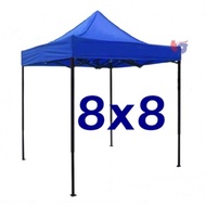 (Ready Stock) 8X8 Canopy ( 2.5m x 2.5 m )BLUE / Tent / Kanopi / Khemah