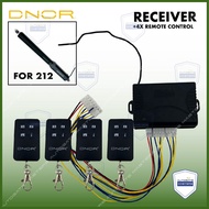 Dnor for 212 4CH REMOTE CONTROL Premium Anti spy  ( 4 REMOTES + RECEIVER ) / Autogate system