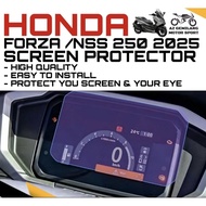 SCREEN PROTECTOR HONDA NSS250 NSS 250 FORZA250 FORZA 250 2025 SCREEN PROTECTOR METER DASH BOARD TINT