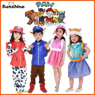 Kids Boys Paw Patrol Cosplay Costume Chase Marshall Skye Rubble Rocky Zuma Birthday Halloween Party Performance Set