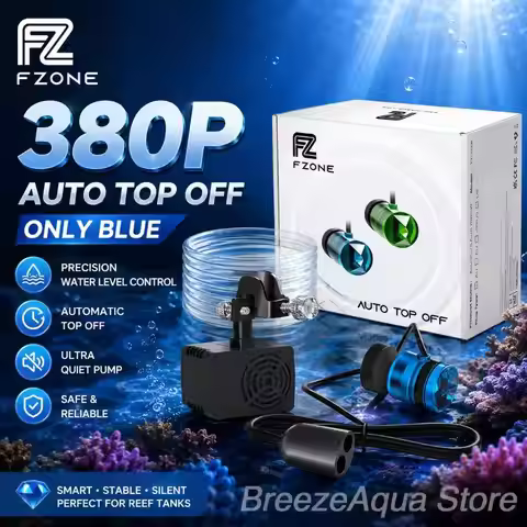 FZONE ATO-380P Auto Top Off System Aquarium Water Refill Pump Smart Automatic Accessory for Fish Tan