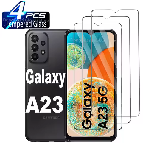 6,6" Tempered Glass For Samsung Galaxy A23 / A23 5G Screen Protector Glass Film