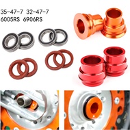 Motorcycle Front Rear Wheel Hub Bearing Oil Seal Gaskets Kit For KTM EXC SX XC CR Husaberg HUSQVARNA