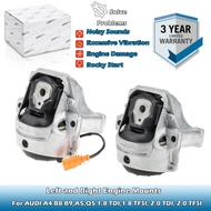 Left and Right Engine Mounts 8K0199381,8R0199381C,8R0199381E For AUDI A4 B8 B9,A5,Q5 1.8 TDI,1.8TFSI