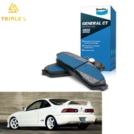 BENDIX HONDA INTERGRA 1.8 DC2 1994 FRONT BRAKE PADS GENERAL CT (DB1292GCT)