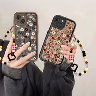 Retro Flower Bracelet Phone Case For OPPO A57 2022 A77s A77 A3S A5S F29 Pro A12 A12E A5 A9 A53 A33 2