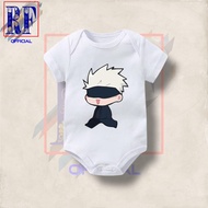 Baby clothes jumper baby kids short t-shirt SATORU GOJO JUJUTSU KAISEN tee writing age 0 1 2 3 4 5 6