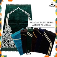 Simple Large Wide Floral Albeit Prayer Mat 70 x 110 cm