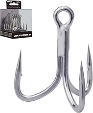 BKK VIPER-41 Treble Hook | 4X | Saltwater Corrosion Resistant Bright Tin Coating | Hand Ground Point