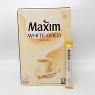 กาแฟเกาหลี Maxim Mocha Gold Mild - White Gold 1 กล่อง 100 ซอง ของแท้ 100% กาแฟแม็กซิม 맥심
