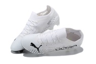 【ของแท้อย่างเป็นทางการ】Puma Ultra 1.3 FG/สีขาว Mens รองเท้าฟุตซอล - The Same Style In The Mall-Football Boots-With a box
