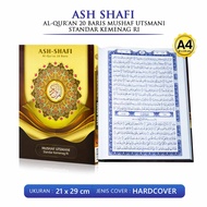 Al Quran Besar A4 Ash Shafi Alquran 20 Baris Mushaf Utsmani Standard Kemenag RI