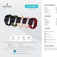 Jam Tangan Smartwatch Runner Digitec Original