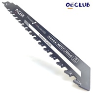 2PCS 9.5-Inch 15TPI Heavy-Duty Hardened Alloy Saw Blades - Tungsten Carbide Industrial-Grade for Con