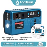 Household Inverter Car Charger Power Adapter 21V To 220V Original Pure Sine Wave Inverter Car Power 