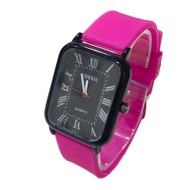 Promo !!! Jam Tangan Wanita Fossil Terbaru - Tali Rubber Elegant Fashion