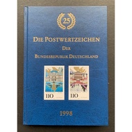 【GERMANY ANNUAL STAMP ALBUM】1998 Year Germany 🇩🇪Stamps Album  德国1998年全年邮票年册 （ total 95 Pages ）