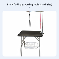 Stainless Steel Pet Grooming Table Portable Foldable Bathing & Hair Cutting Station for Cats and Dog