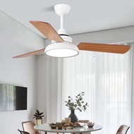 Ceiling Fans With Light 42 48 Inch Led Fans Lamp Black White Grey Green Ceiling Fan Remote Control Wall Control 110V Wood Fans