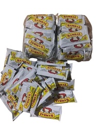 HEMAT SAOS SAMBAL SACHET MURAH ISI 25 (putih) Saus Pedas Makanan Masakan Tomat Bahan Botol Asin Mani