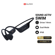[ใช้คูปอง ลดเหลือ 2190 บ.] iSUPER SoundActiv Swim หูฟังว่ายน้ำ ออกกำลังกาย Bone Conduction กันน้ำ IP