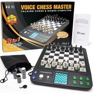 iCore Electronic Chess Set - Teach and Play with The Smart Chess Computer Game Board