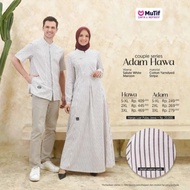 ES - (COD) MUTIF Sarimbit Ori HAWA - ADAM Salute White Maroon | Baju