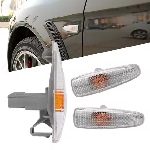 1X Side Marker Light 12V Turn Signal Lamp 8351A039 for Mitsubishi Lancer Evolution Evo X Outlander S