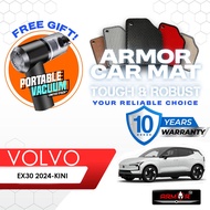 Armor Volvo EX30 2024-KINI Carpet Kereta Alas Kaki Car Mat Karpet Tebal Foot Mat
