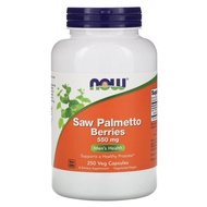 Now Foods, Saw Palmetto Berries, 550 mg, 250 Veg Capsules