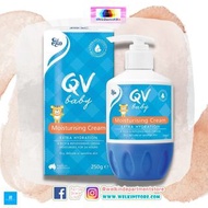 QV Baby |嬰兒呵護乳霜 (250g) Moisturising Cream [澳洲皮膚科NO.1 肌膚修護第一品牌]