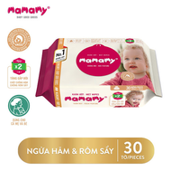 Combo 10 Gói Khăn Giấy Ướt Mamamy 30 Tờ Có Mùi Hương Thơm Mát