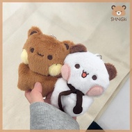 【SHNGki】 Bubu Và Dudu Panda Yier Sang Trọng Keychain Đồ Chơi Dễ Thương Phim Hoạt Hình Gấu Plushie Bú