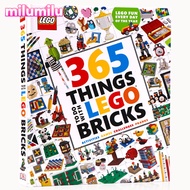milumilu DK English Original 365 Things to Do with LEGO Bricks Childrens Lego Toy Play Science Encyc