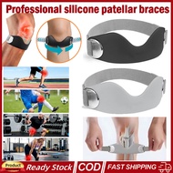Patella Tendon Knee Strap Adjustable Patella Knee Support Band Professional Silicone Patellar Braces