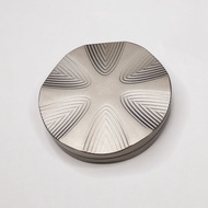 new Stainless Steel EDC Haptic Fidget Coins Metal Fidget Clicker Adult Fidget Toys ADHD Tool Anxiety