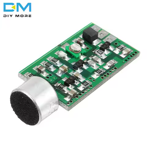 FM Transmitter Pickup Pick up Module Mini Wireless Microphone MIC Wireless Audio Transmitter FM Emis