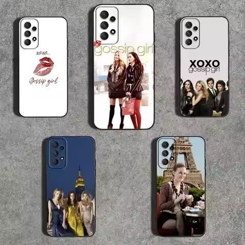 Gossip-es G-Girl s-show Phone Case For Samsung Galaxy A73,31,32,72,41,53,52,71,22,5G,Note,J7,8,9 Sof