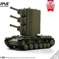 [NAS] Assembly model of Russian tank KV-222 1/48, Military assembly model of KV-222 tank, scale 1/48