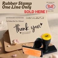 POS WITHIN 48 HOUR CUSTOM MADE RUBBER STAMP, COMPANY CHOP, OFFICE CHOP, SEKOLAH CHOP, BANK CHOP, NAM