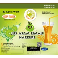 Jus Asam Limau Kasturi/ Asam Boi ''Ready Stock''