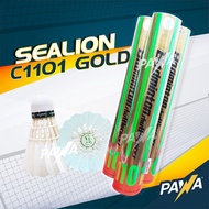 Sealion Sea Lion Gold C1101 Badminton Shuttlecock Speed 4.8 4.9 (PRICE For 1 Tube)