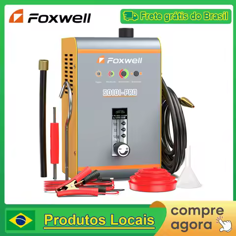 FOXWELL SD101 PRO EVAP Smoke Leak Detector Automotive Built-in Air Pump Car Smoke Generator Leakage 