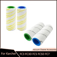 Rollers For Karcher Fc3 Fc3d Fc5 Fc5d Fc7 Electric Floor Cleaner Replacement Microfiber Rolling Brus