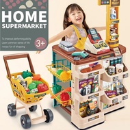 DIY Multi-Function Supermarket - Children's Toy Set Supermarket Simulation - Home Supermarket