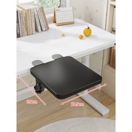 桌面延長板 免打孔擴展電腦桌子 延伸加長板 托架 加寬折疊板 鍵盤支架（平行進口）（快遞送貨上門）